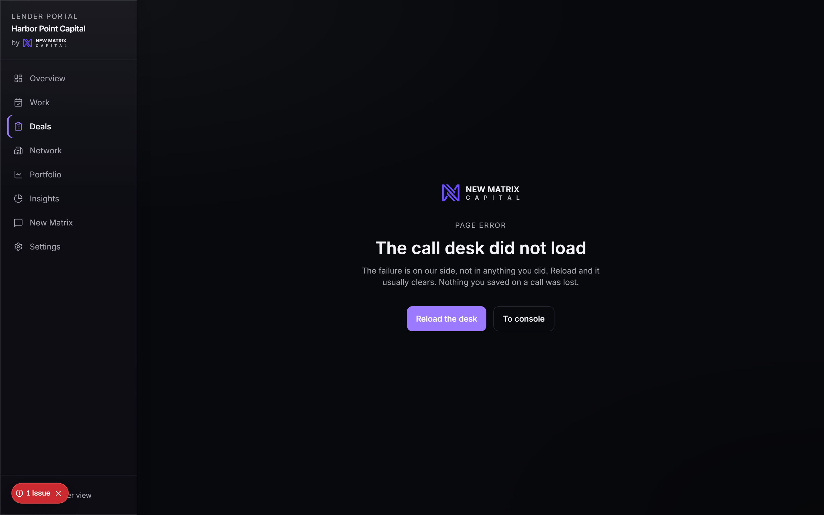 The lender CRM: the call floor, pipeline stages and dispositions, included with the desk